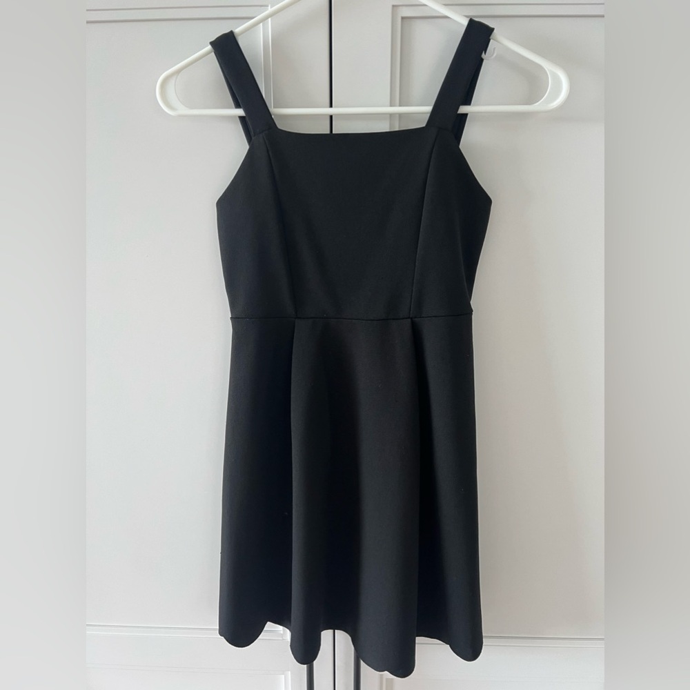 Aqua Girl Black Dress